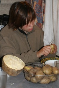 patates à l'eau