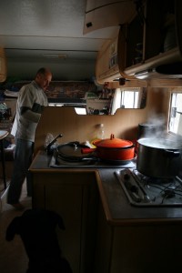 intérieur du camping-car